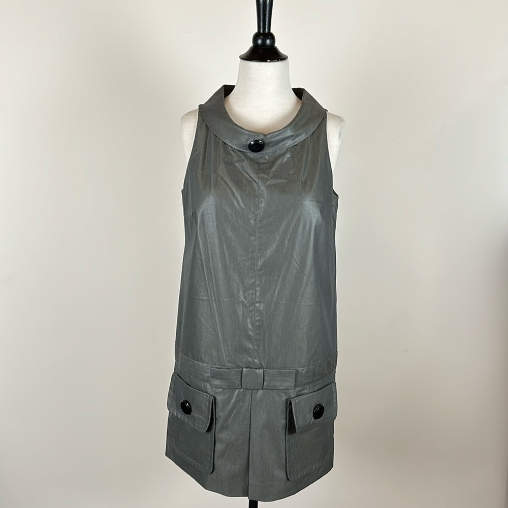 Robert Rodriguez grey mod dress size 8